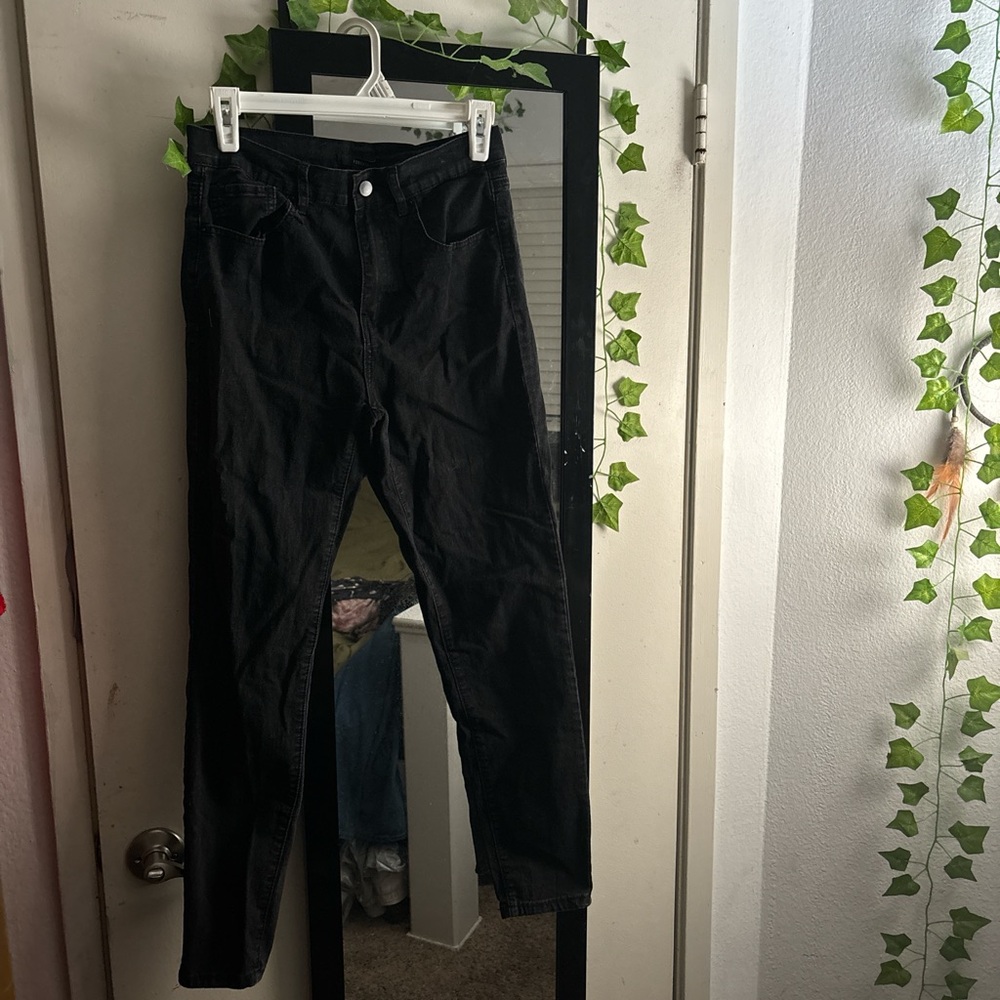 Forever 21 Black Denim Pants